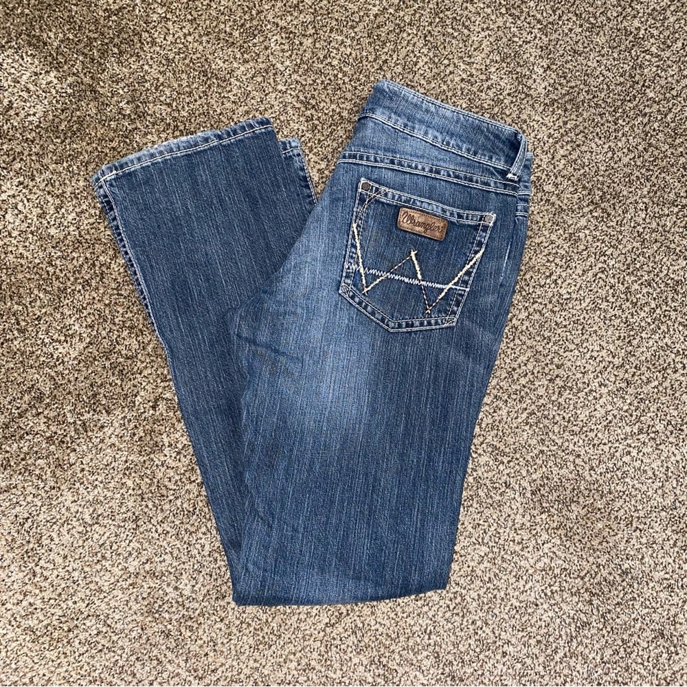 Wrangler Women’s Boot Cut Low Rise Jeans 7/8x34